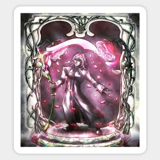 Kingdom Hearts: Marluxia's Rose Sticker